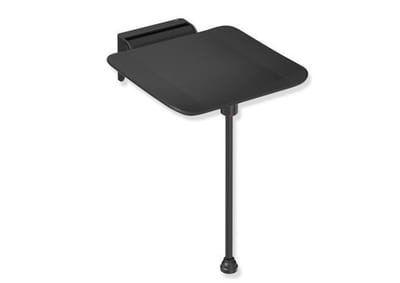 HEWI system 900 Folding Seat Deep Black/Matt Black - Deep black/Matt black