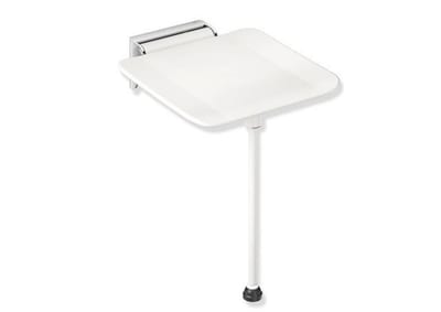 HEWI system 900 Folding Seat Signal White/Chrome - Signal white/Chrome-plated 10527163