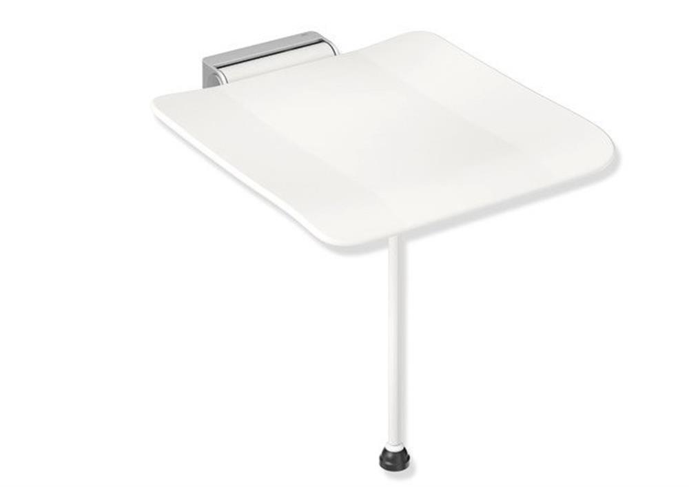 HEWI system 900 Folding Seat Signal White/Satin - Signal white/Satin 10527499