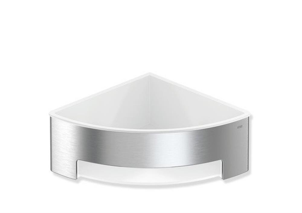 HEWI system 900 Shower Shelf brushed nickel - Signal white/Satin