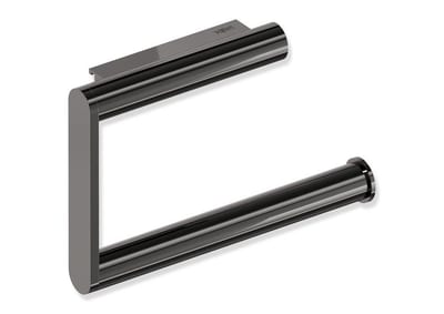 HEWI System 900 Toilet paper holder - Black chrome, Stainless steel, No back plate