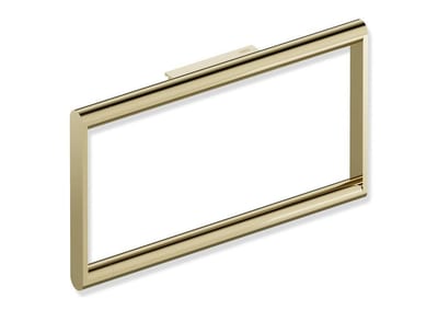 HEWI System 900 Towel holder - Single, 230mm, polished stainless steel, brass