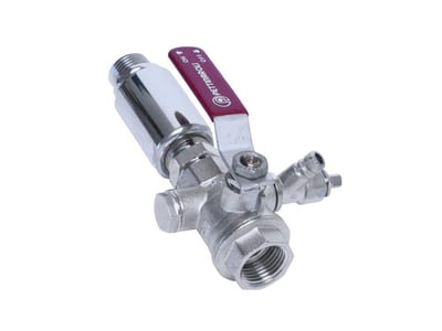 High-Pressure Vacuum Valve complete with check valve - 3/4"