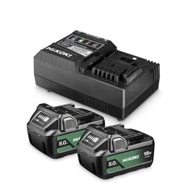 HiKOKI 2XBSL1850MA Battery Set - 18V, 5AH, 2PCS