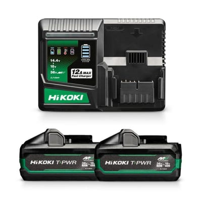 HiKOKI 2XBSL3640MVT / UC36YSL2 Battery Set - 36V, 2PCS