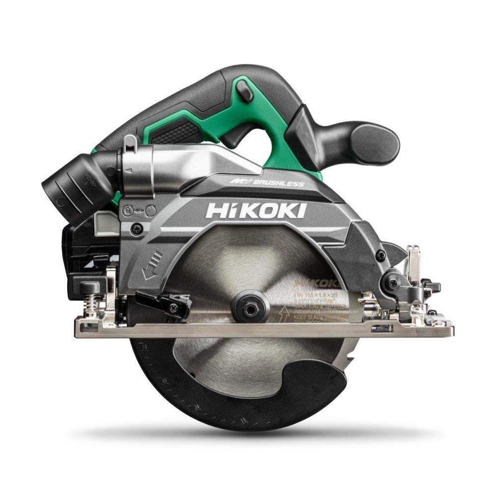 HiKOKI C3606DB Cordless Hand Circular Saw - 36V, 2.5AH, 2PCS, 165mm