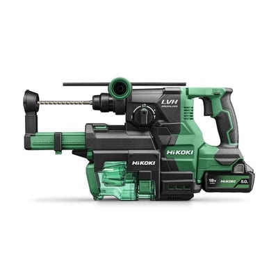 Hikoki DH1826DA Cordless Combi Rotary Hammer - 18V, 2PCS, 3,2 J