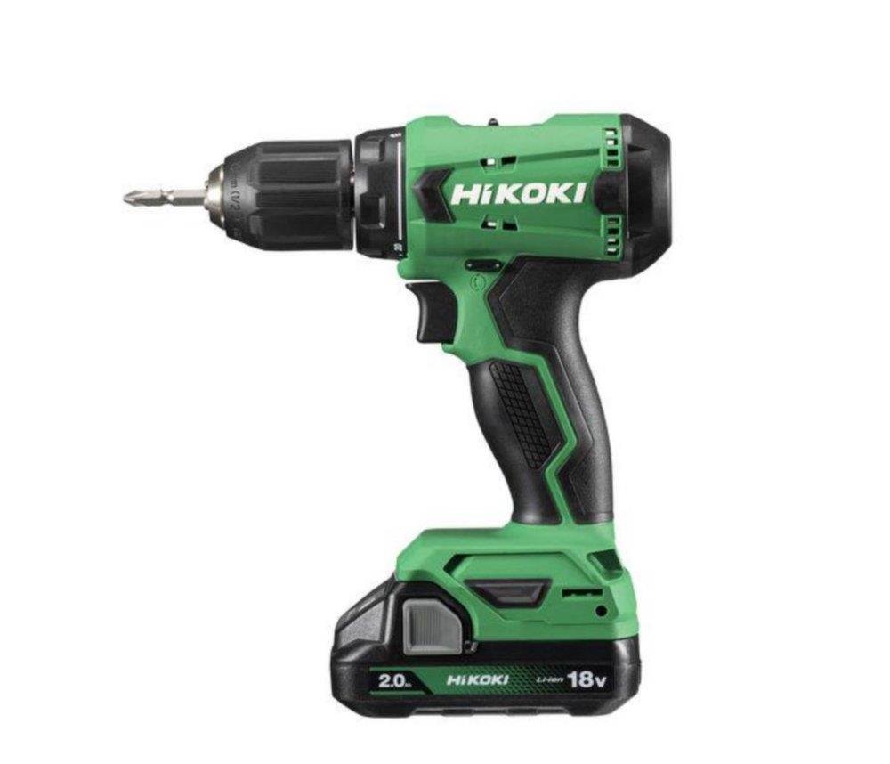 HiKOKI DS18DA Cordless Drill-/Screwdriver - 18V, 2PCS, 50Nm, 2AH