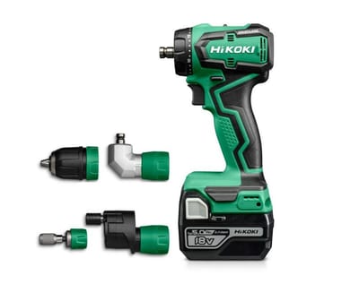 HiKOKI DS18DDQ Cordless Drill-/Screwdriver - 18V, 2PCS, 55Nm, 5AH
