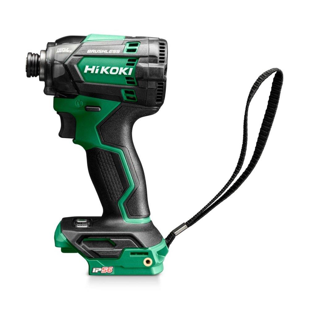 HiKOKI WH18DC Cordless Impact Driver - 18V, 0PCS, 1/4" Internal hexagon