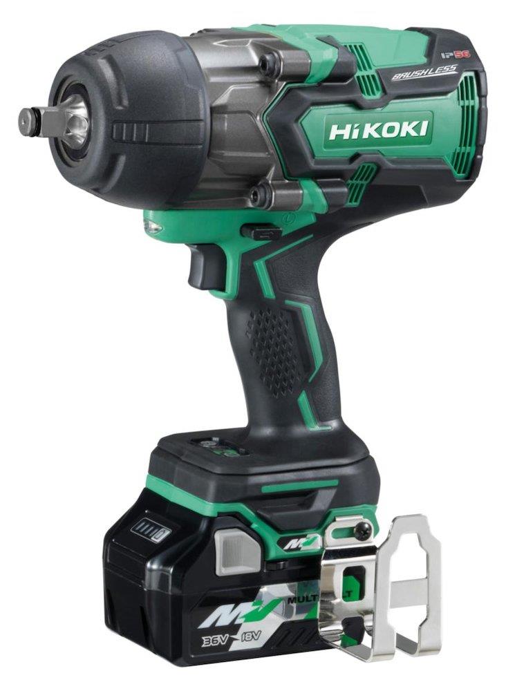 HiKOKI WR36DB HCS Cordless Impact Wrench - 2.5AH, 36V, 2PCS, 1/2", 1050Nm