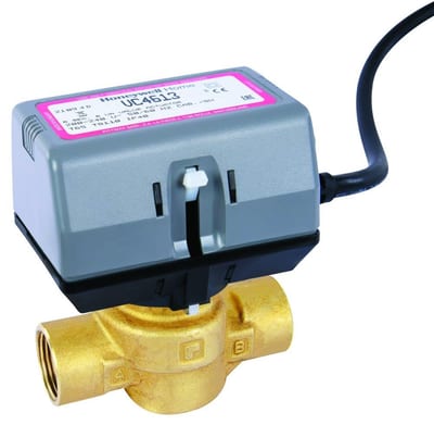 Honeywell Home VC4613 Zone Valve 2-Way - coupling/coupling, 1", 2-Way, 25