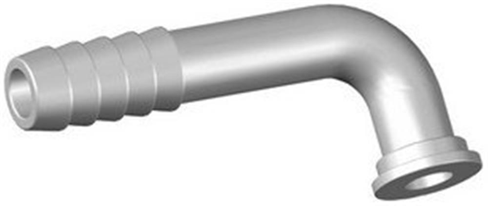 Hose angle brass, nickel-plated plan - 13mm, 1/2