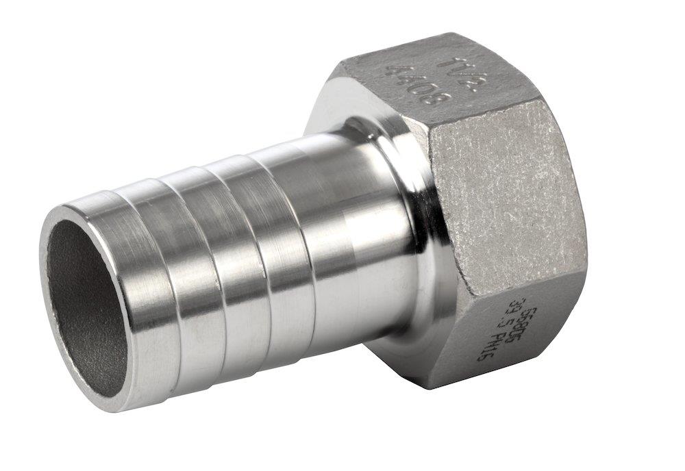 Hose nozzle acid-resistant coupling BSPP - 11mm, 3/8"