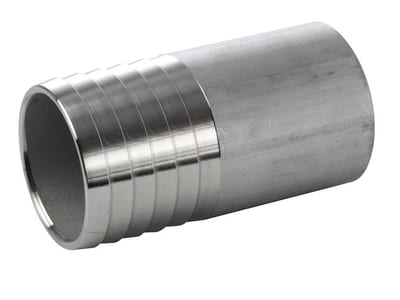 Hose nozzle acid-resistant m welding end - 15.6mm, 17,2mm