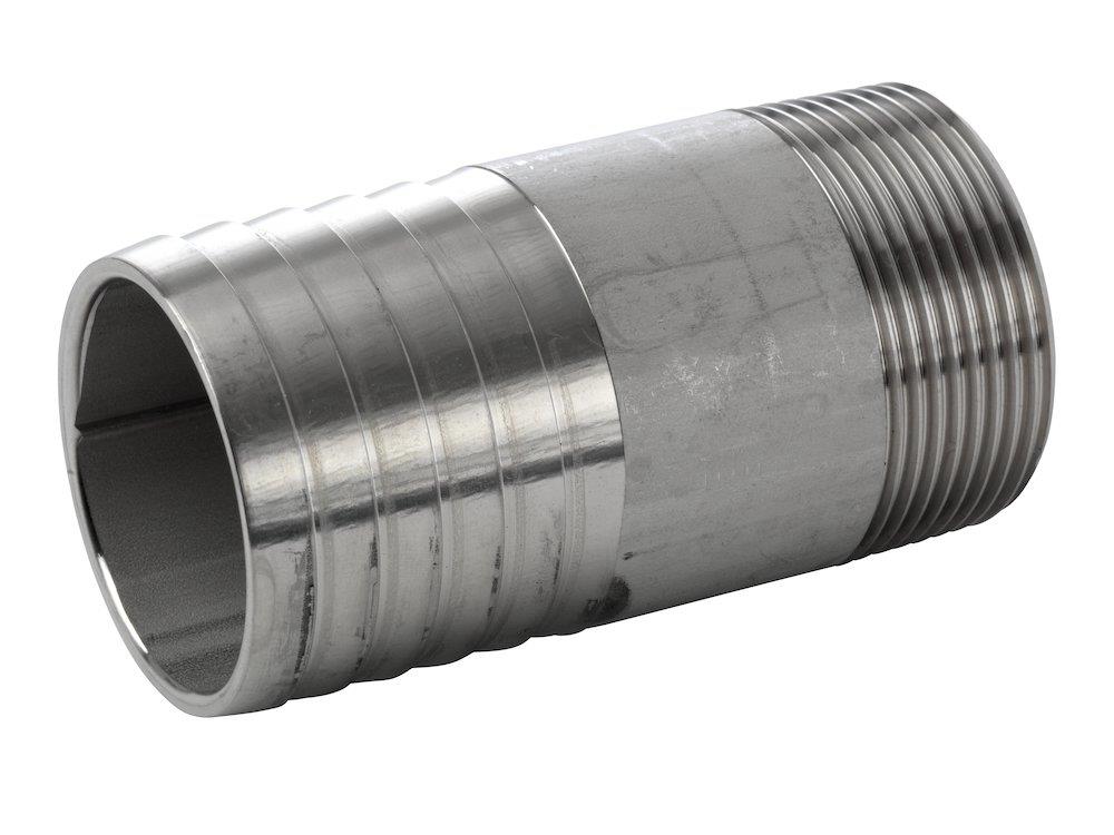 Hose nozzle acid-resistant nipple BSPT - 88.9mm, 3"