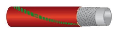 Hot Foodland Steam hose Red synthetic rubber - 3/4", 19mm, 165°C, 10bar