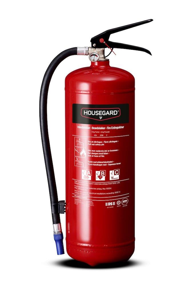 Housegard PE6HR-C Powder Extinguisher - 6kg