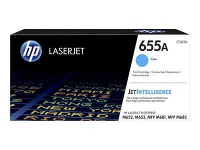 HP CF451A Toner cyan - Color LaserJet Enterprise M652DN, Color LaserJet Enterprise M652N, Color LaserJet Enterprise M653DH, Color LaserJet Enterprise M653DN, Color LaserJet Enterprise M653X, Color LaserJet Enterprise MFP M681DH, Color LaserJet Enterprise MFP M681F, LaserJet Enterprise Flow MFP M681F, LaserJet Enterprise Flow MFP M681Z, LaserJet Enterprise Flow MFP M682Z