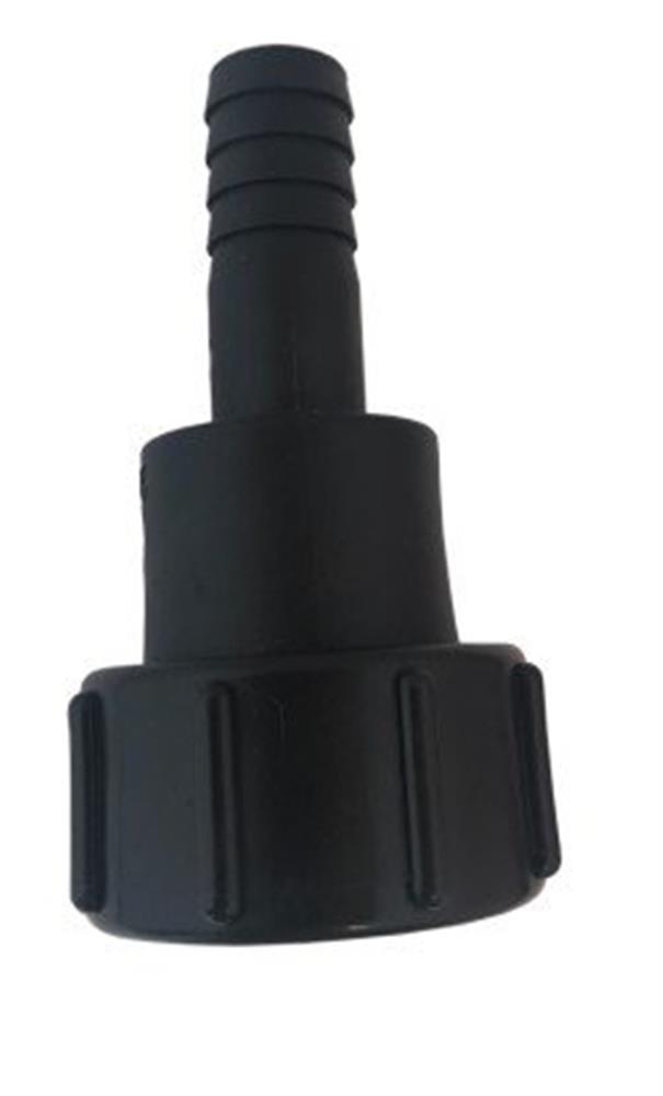 IBC Hose nozzle with union PP - S60X6, 1 1/2"