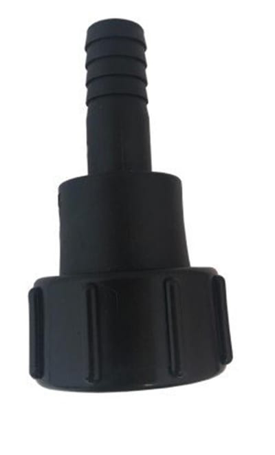 IBC Hose nozzle with union PP - S60X6, 1 1/2"