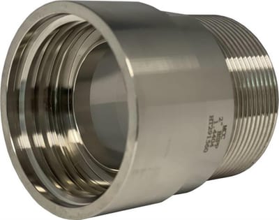 IBC Transition acid-resistant coupling/nipple BSPT - S60X6, 2"