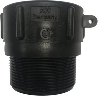 IBC Transition polypropylene socket/nipple BSPT - S60X6, 1 1/2"