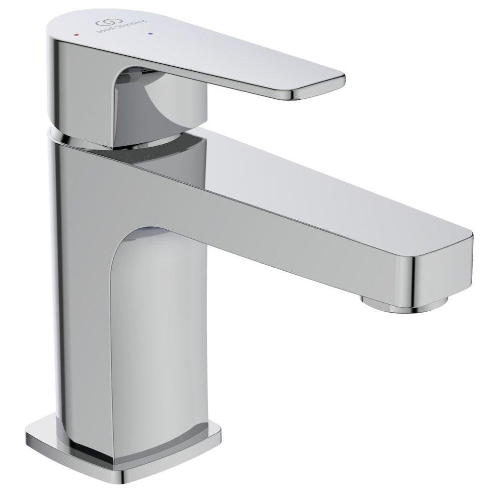 Ideal Standard Cerafine D Washbasin faucet - 1 handles, 135mm, Chrome-plated, Polished, Medium, without pop-up waste, Yes