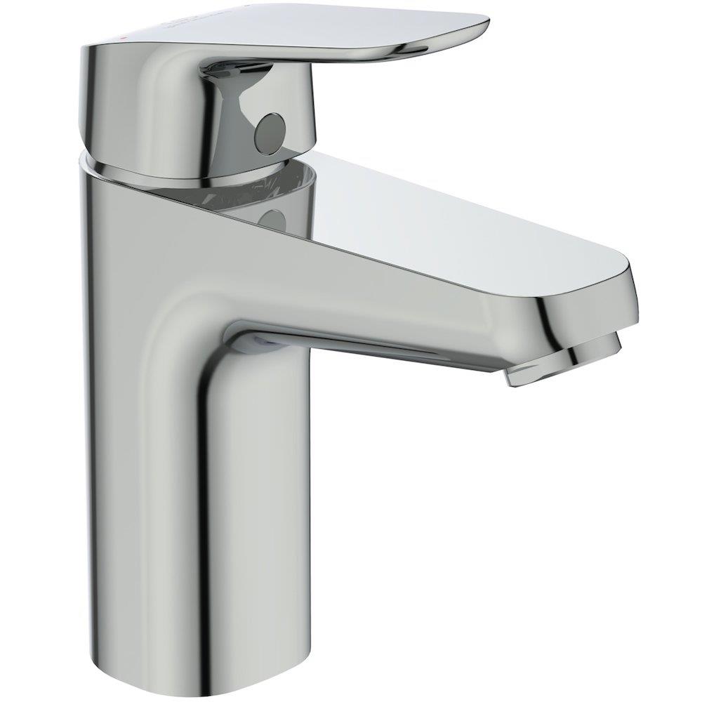 Ideal Standard Ceraflex Washbasin faucet - 1 handles, 110mm, Chrome-plated, Polished, Low, without pop-up waste, Yes