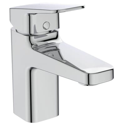Ideal Standard Ceraplan Washbasin faucet - 1 handles, 104mm, Chrome-plated, Polished, Low, without pop-up waste, Yes 10337330