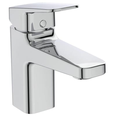 Ideal Standard Ceraplan Washbasin faucet - 1 handles, 104mm, Chrome-plated, Polished, Low, without pop-up waste, Yes 10345307