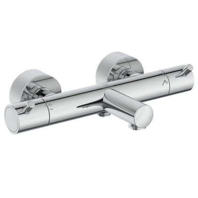 Ideal Standard Ceratherm T125 Bath and shower thermostat - Chrome-plated, 2 handles, Eksklusiv, Yes