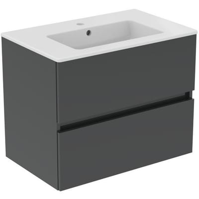 Ideal Standard Eurovit+ furniture package grey - 710 x 565 x 450 mm, 2 drawers, 1 basin