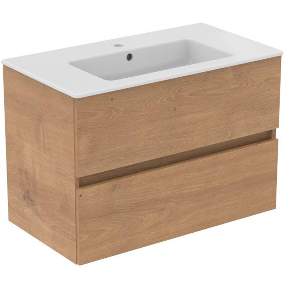 Ideal Standard Eurovit+ Furniture package natural oak, 815x565x450mm, 2 drawers