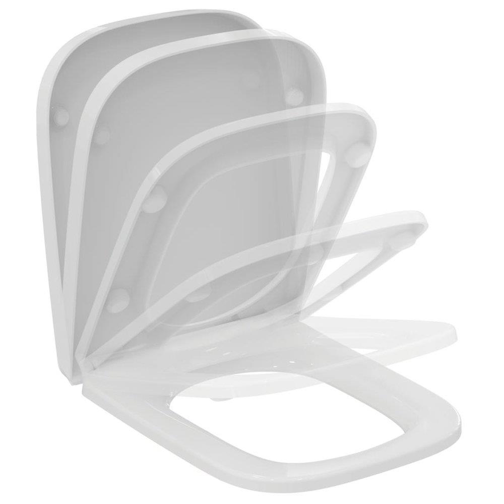 Ideal Standard i.life B Toilet seat - Yes, white, Soft close, Lift off