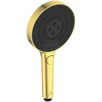 Ideal Standard Idealrain Solos hand shower brushed gold - 3 functions, water-saving