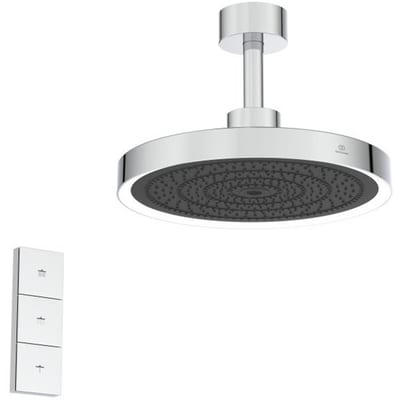 Ideal Standard Idealrain Solos Overhead shower - 330mm, Chrome-plated 10424412