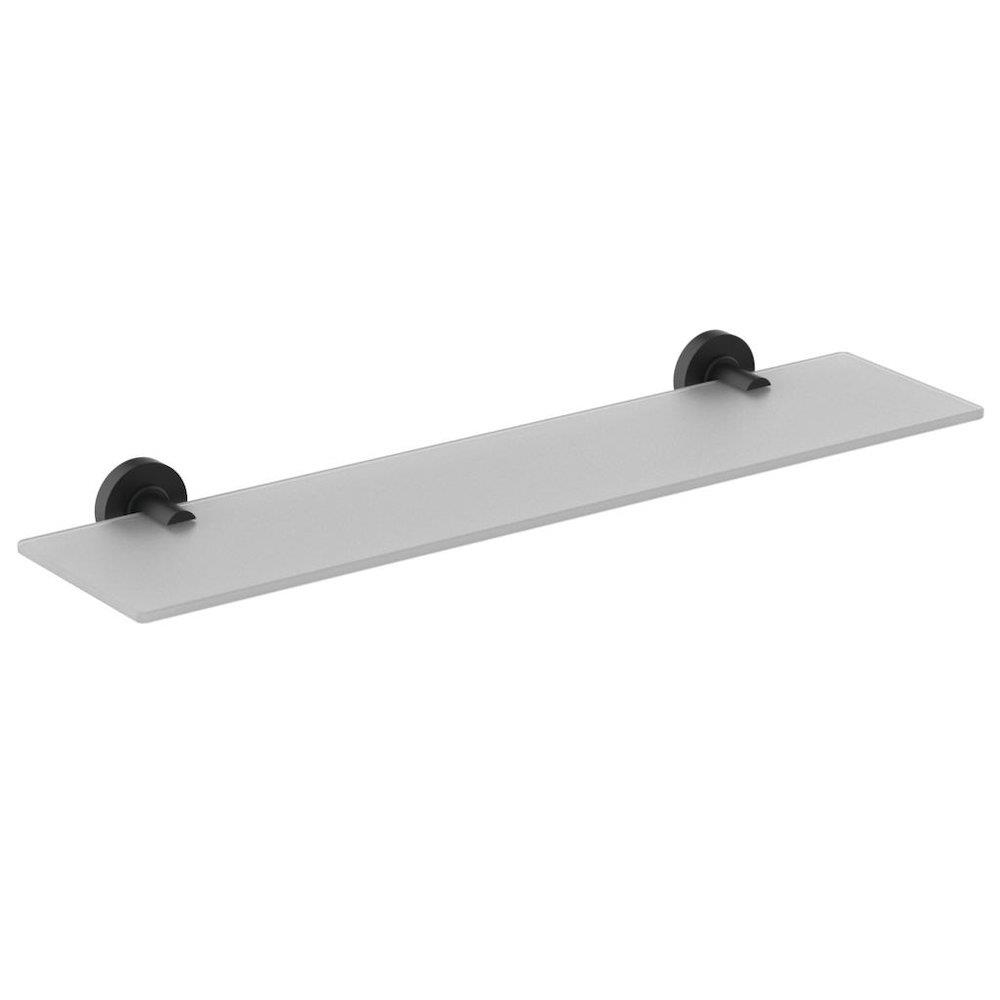 Ideal Standard IOM Mirror Shelf Silk Black - 520 x 138 mm, Matte Black