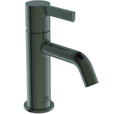 Ideal Standard Joy Washbasin faucet magnetic grey - 1 handles, 110mm, Anthracite, Polished, Medium, without pop-up waste, Yes