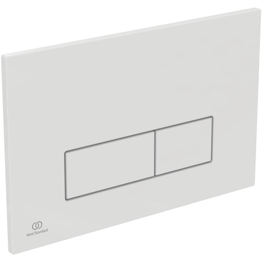 Ideal Standard Oleas Dual-Flush Operating Plate White Front Pneumatic R0119AC