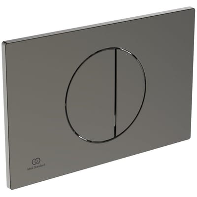 Ideal Standard Oleas Operating Plate Magnetic Grey Front Dual-Flush Mechanical