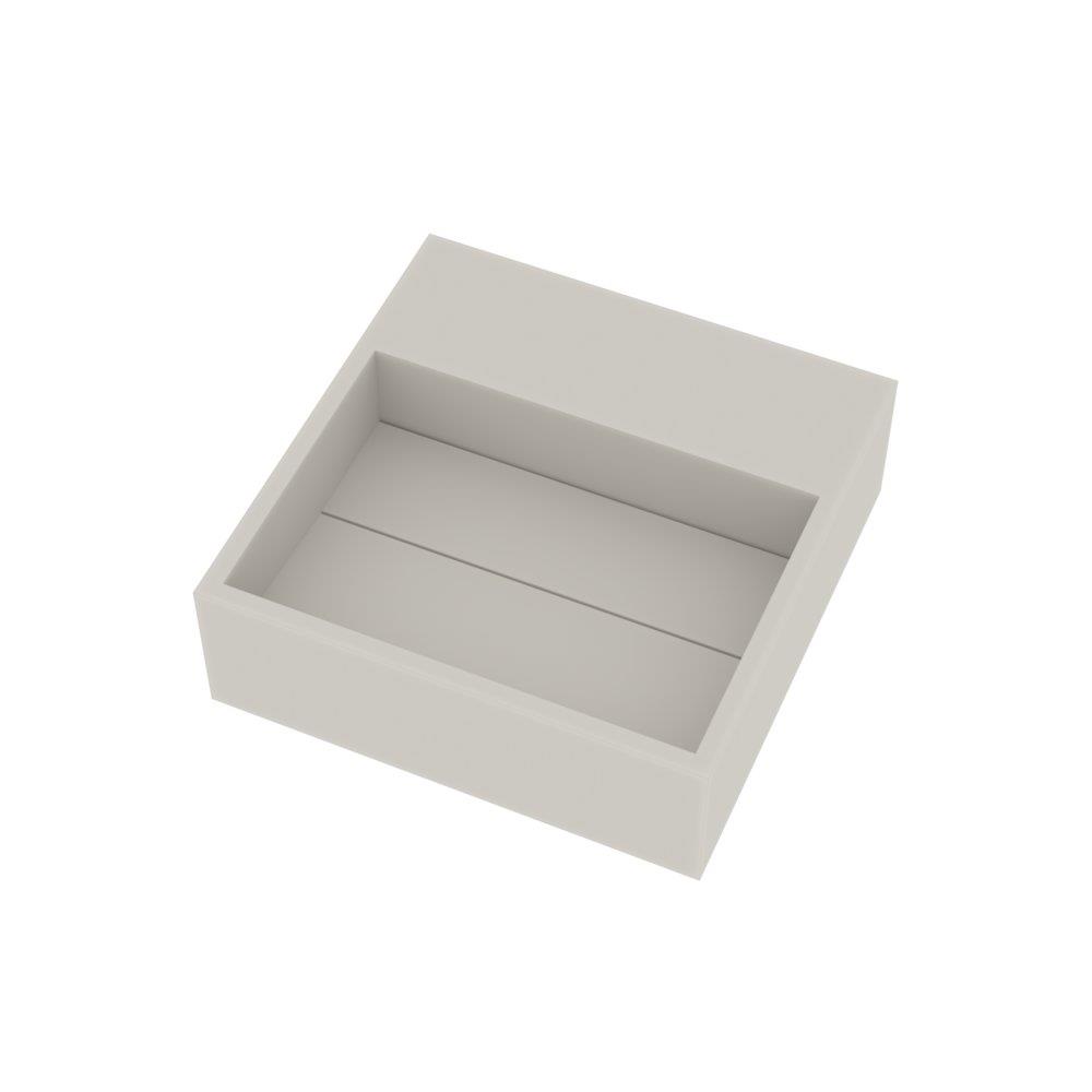 Ideavit Solidcube Hand Basin 300 x 300 mm Matte White Solid Surface