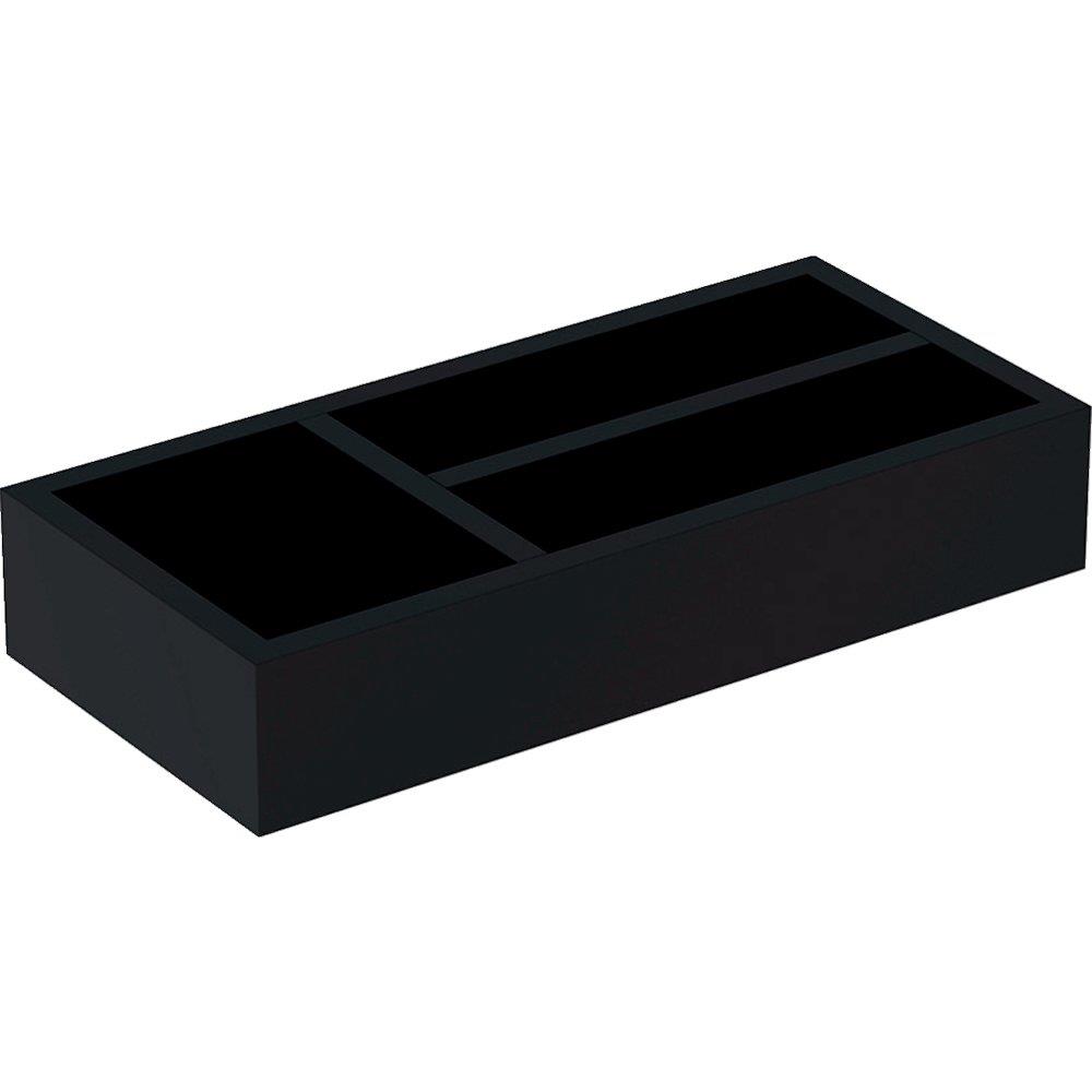 Ifö Drawer insert lava T-division - 323mm, grey, 150mm