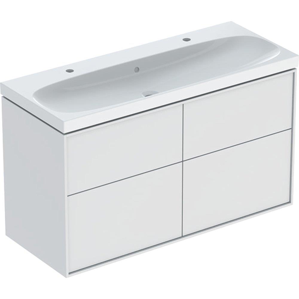 Ifö Sense Art Bathroom Furniture Package Matte White, 1200 x 682 x 480 mm