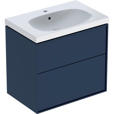 Ifö Sense Art Furniture Package Matte Midnight Blue - 750 mm x 682 mm, 2 Drawers