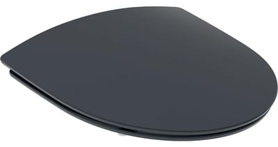 Ifö Spira Toilet seat - Yes, black, Soft close, Quick release