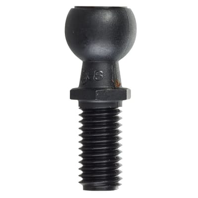 Ball stud made of tribo-plastic with male thread, GZRM, igubal®