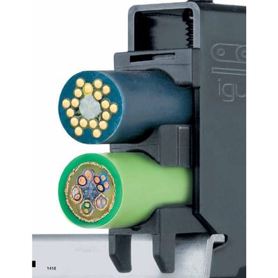Chainfix Strain Relief Separator with Integrated Strain Relief Teeth (Unassembled)
