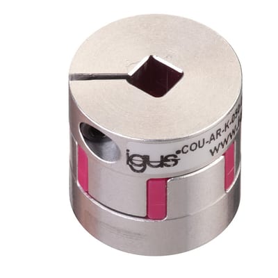 Claw coupling for lead screw drives