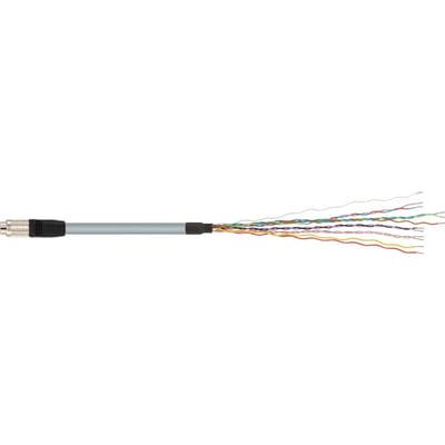 Connection cable suitable for Keyence IOP-87355 PUR, 7.50XD (MAT904194304)